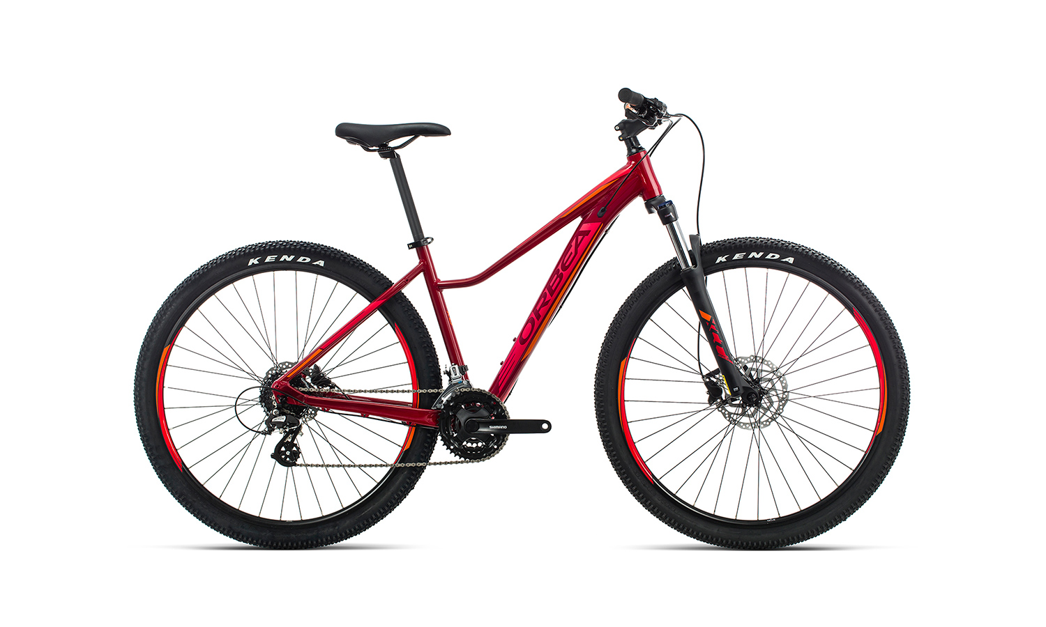 Фотографія Велосипед Orbea MX 27 ENT 50 (2019) 2019 Red